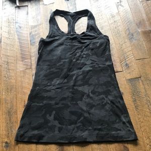 Lululemon camo racerback top